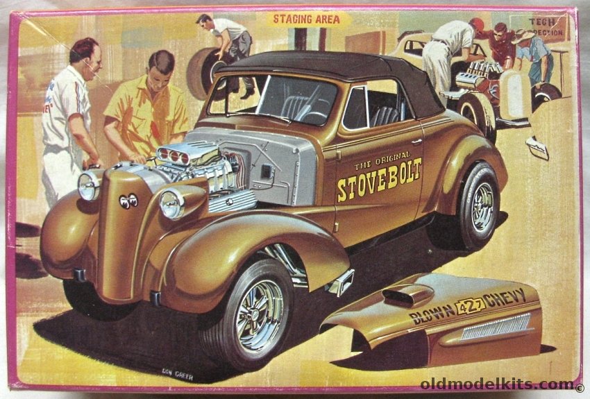AMT 1/25 1937 Chevrolet Convertible - Stock or Street Rod, T316-200 plastic model kit